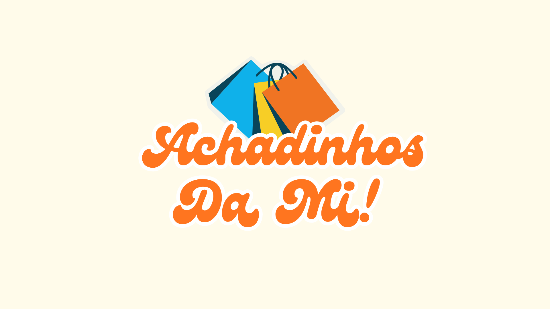 Rosa Azul e Laranja Moderno Canal de Ofertas Logotipo (2)
